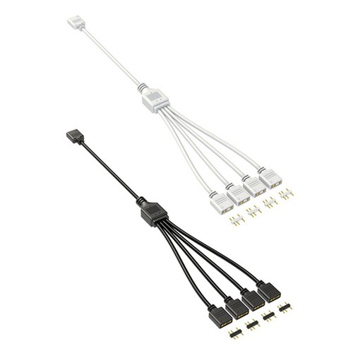 5V 3-Pin-VerläNgerungskabel für Computer-Motherboard 1 3 Hub-Kabelver4911 - Photo 5/10