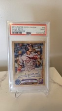 PSA 9 2019 Topps Gypsy Queen Juan Soto Auto #GQA-JS Nationals Mint