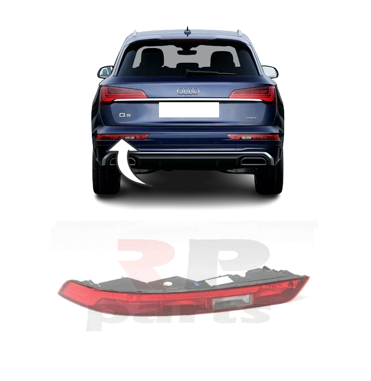LZGQAZ Feux Arrière Pour Audi Q5 2018 2019 2020 2021 2022 2023 2024, Feu Arrière Feu Stop Feu Antibrouillard Gauche Droit Ensemble Feu Arrière Accessoires,2018-2020