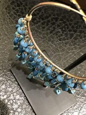 Boucles D'oreilles Pendantes Gitano En Argent 800 Avec Agate Verte Naturelle - Style Vintage, Neuf Avec étiquettes