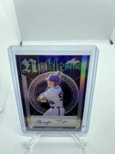 2023 LEAF METAL BRAYDEN TAYLOR RC /8 PURPLE NOBLE AUTOGRAPH #N-BT1 RAYS ROOKIE