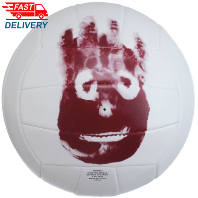 Wilson Cast Away Replica Outdoor Volleyball, Official Size Free