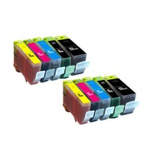 10 PK NEW Ink Cartridges use for Canon PGI-5 CLI-8 iP4500 iP5200 MP530 MP600