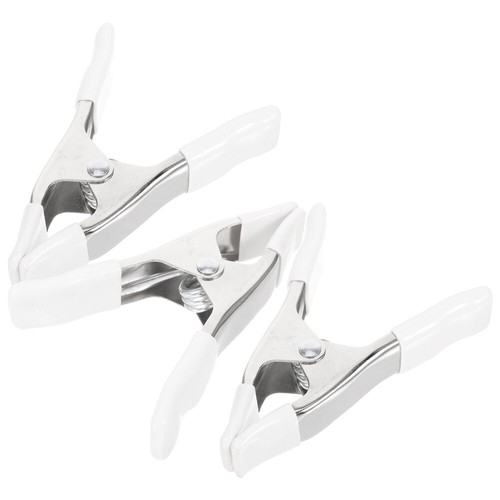3 Pcs Spring Clip A-shaped Heavy Duty Springs Clamps Bride Office - Picture 5 of 12