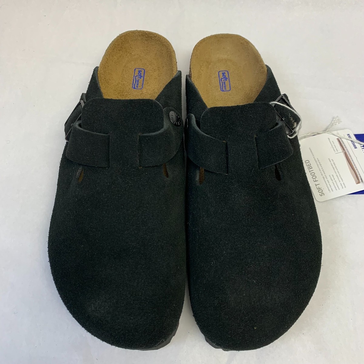 Birkenstock boston スエード　黒 23cm Birkenstock Boston Soft Footbed (Regular Fit / SFB) | 660471