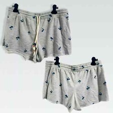 SECRET TREASURES Pull On Palm Trees Pajama Sleepwear Lounge Shorts Women's Sz XL