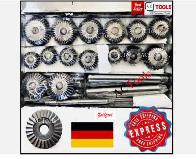 Neu BESTE  Ventilsitzfräser Satz - mit 15 Messern für Oldtimer und Motorräder DE