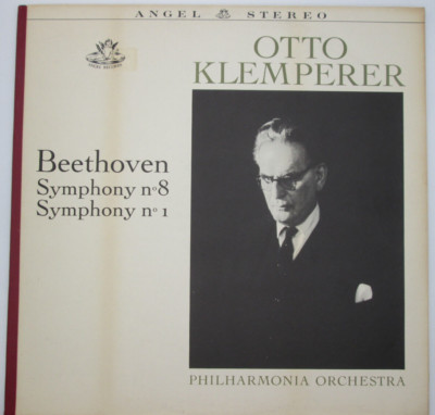 Beethoven Symphonies 1 and 8 (Philharmonia, Klemperer) Angel S