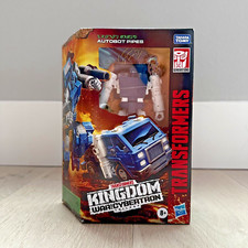 Transformers Kingdom Pipes War for Cybertron Deluxe Class Autobot NIB WFC-K32