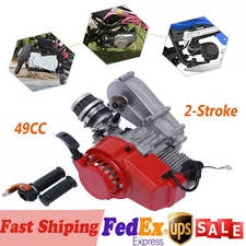 2 Stroke 47cc 49cc 50cc Racing Engine Kit Motor Mini Pocket Dirt Bike Quad ATV