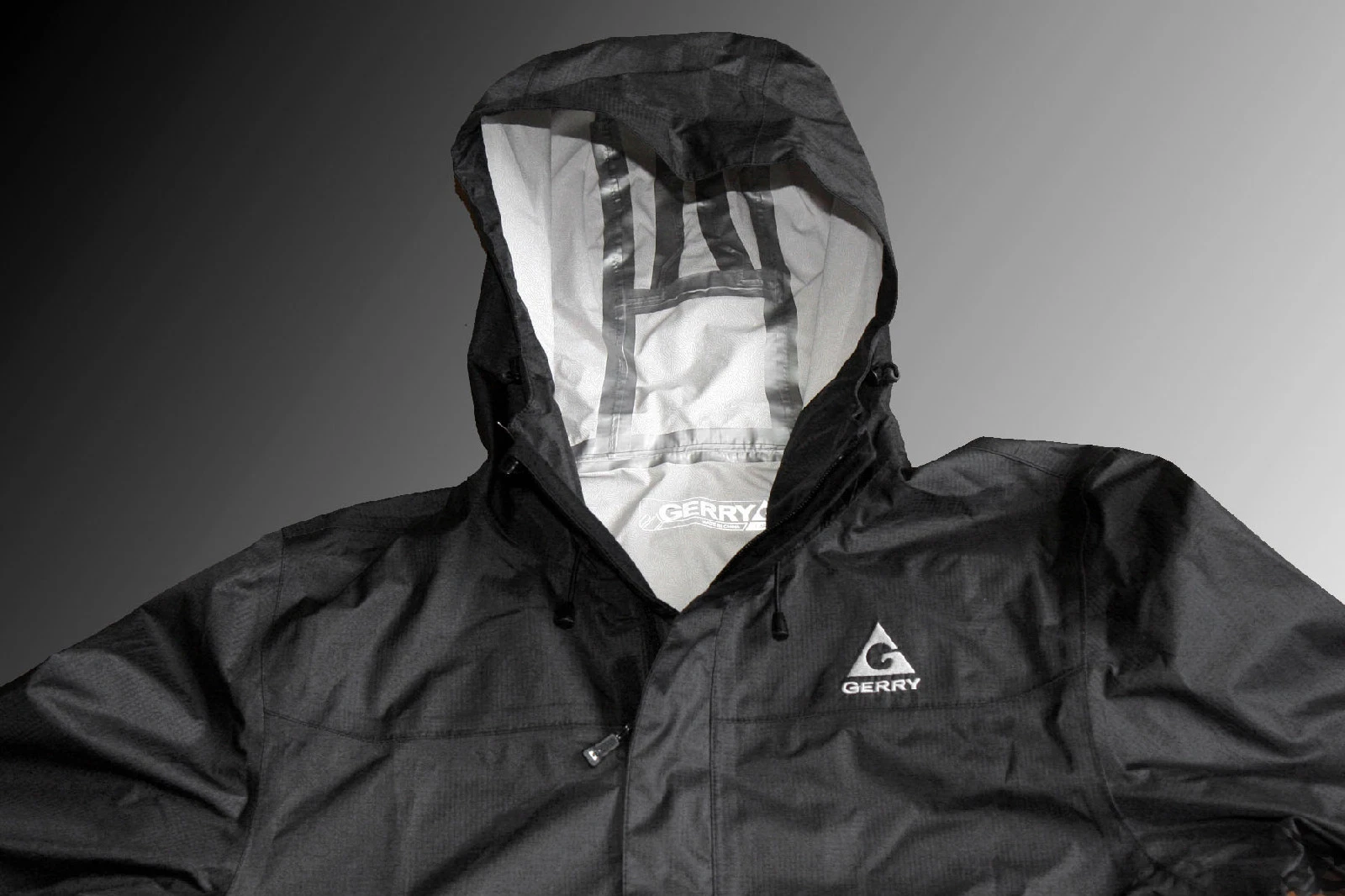 GERRY HG8216 Lightweight Packable Rain Windbreaker Jacket Men's Size Small