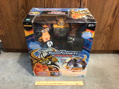 HUGE RARE Transformers Armada Unicron with Dead End Mini Con! Sealed!