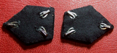 distintivo stemma militare francese segnale 28° battaglione toppe filo oro - Foto 2 di 2