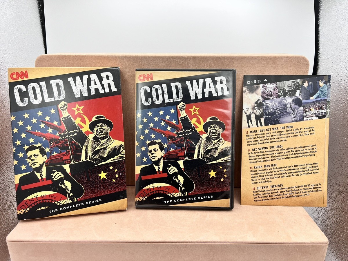 Cold War: The Complete Series DVD 6-discs CNN History 24 Episodes