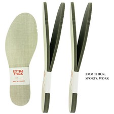 insoles 2-pairs extra thick womens mens sports work boots trainers hiking size