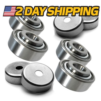 (4Pk) Wheel Bearing & Debris Shield for John Deere QuikTrak Stand-On Q800 Series