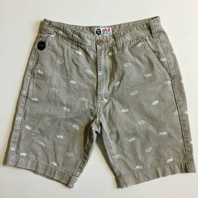 pe A Bathing Ape Men S M 30 Taupe 100 Cotton Khaki Chino Shorts Ebay