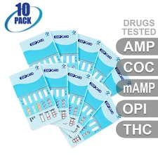 Mintegrity [10pk] 5-Panel Dip Card Urine Drug Test  #MI-WDOA-254