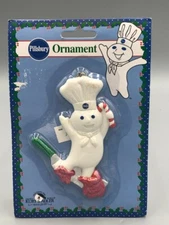 1998 PILLSBURY Doughboy SPATULA SKATE Kurt S Adler Christmas Ornament NIP Flour