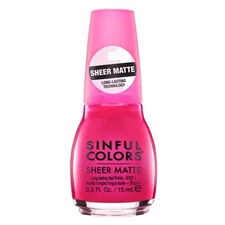 Sheer Matte Collection Nail Polish, Hot Pink Tights