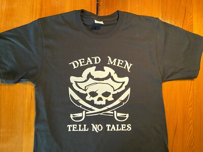 Pirate T shirts and Tank Tops dead men tell no tales, drinking rum Caribbean