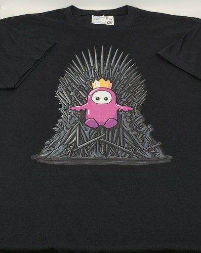Port & Company Ring Spun Fan Favorite Men's XL Graphic Black T-Shirt XT61620 New - Picture 2 of 7