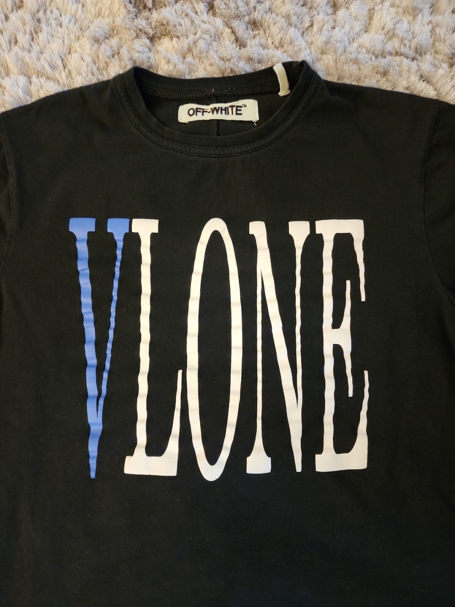 Off-White VLONE T-Shirt Blue (Size S) Excellent condition Off-White VLONE T-Shirt Blue (Size S) Excellent condition