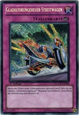 Yu-Gi-Oh! LCGX-DE266 Gladiatorungeheuer-Streitwagen Secret Rare 1. Auflage NM