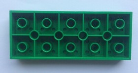 LEGO 6212 Green Brick Green Brick 4x10 x1