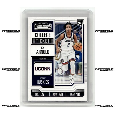 2025 Panini UConn NIL - #2 KK Arnold Rookie College Ticket