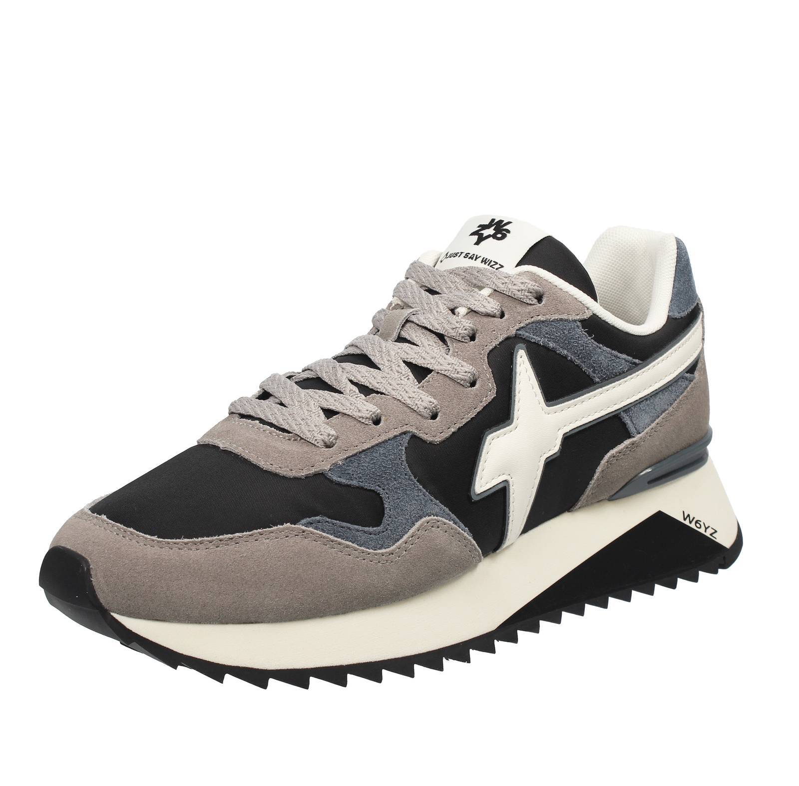 W6yz Wizz Yak - Кроссовки из замши и нейлона Grigio - Taglia 42 [25,8 см] Scarpe