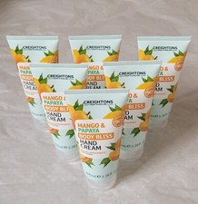 6 X 100ml Creightons Body Bliss Mango & Papaya Hand Cream Natural Extracts 6pack