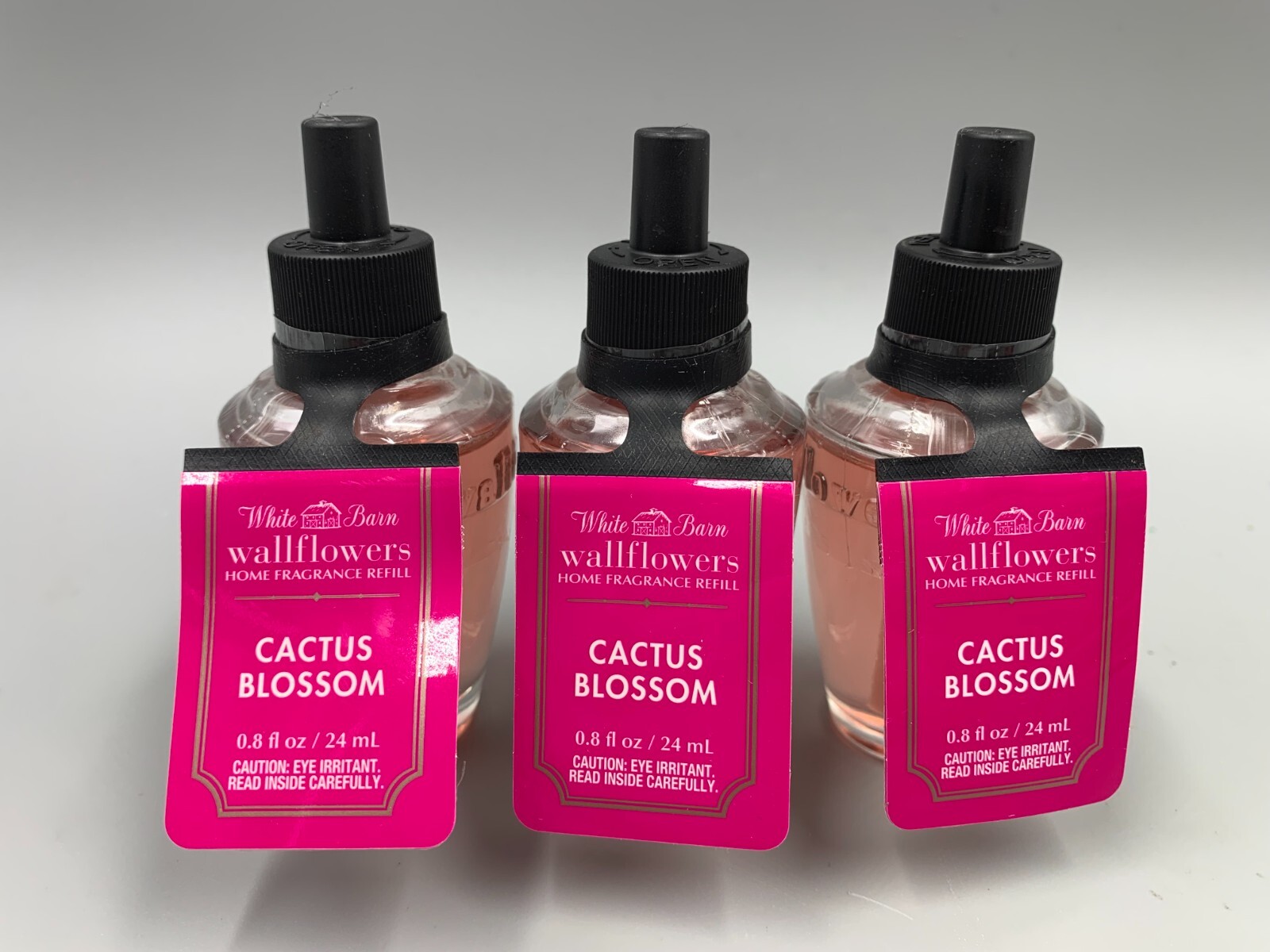 Bath & Body Works Cactus Blossom Wallflower Fragrance Bulbs S/3 3016