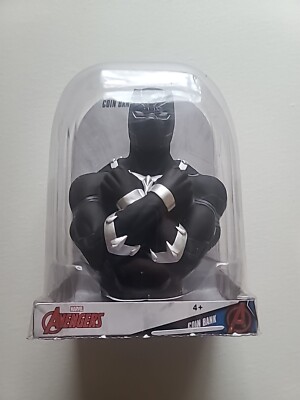 MARVEL Comics Avengers Black Panther Coin Bank Brand New Sealed