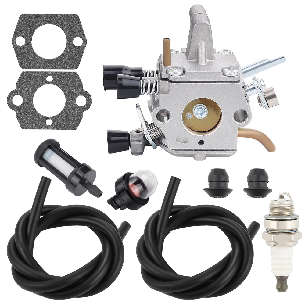Carburetor for Stihl FS250 FS250R FS300 FS350 FS120 FS120R FS200R Fuel line Kit