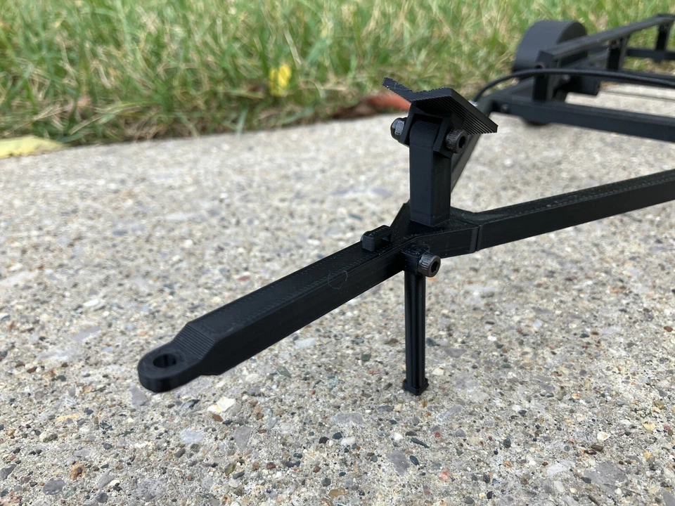 3D Printed RC Boat Trailer For Proboat Recoil 2 18” - Black - Free Shipping! - Image 2 of 4