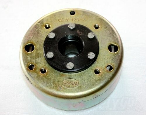 8 polos magneto estator + volante GY6 125cc 150cc cuádruple suciedad scooter bicicleta todo terreno buggy - Imagen 6 de 9