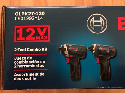 Power Tool Bosch Clpk27 BOSCH CLPK27-120 12-VOLT WIRELESS 2-TOOL