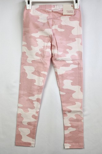 "So" Original Brand Girls Size S M L Pink Camo Green Print Plaid Leggings - Picture 17 of 29