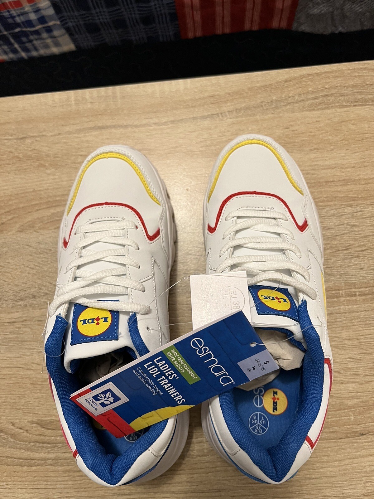 Lidl Trainers Esmara White Ladies' Trainers Size Sustainable