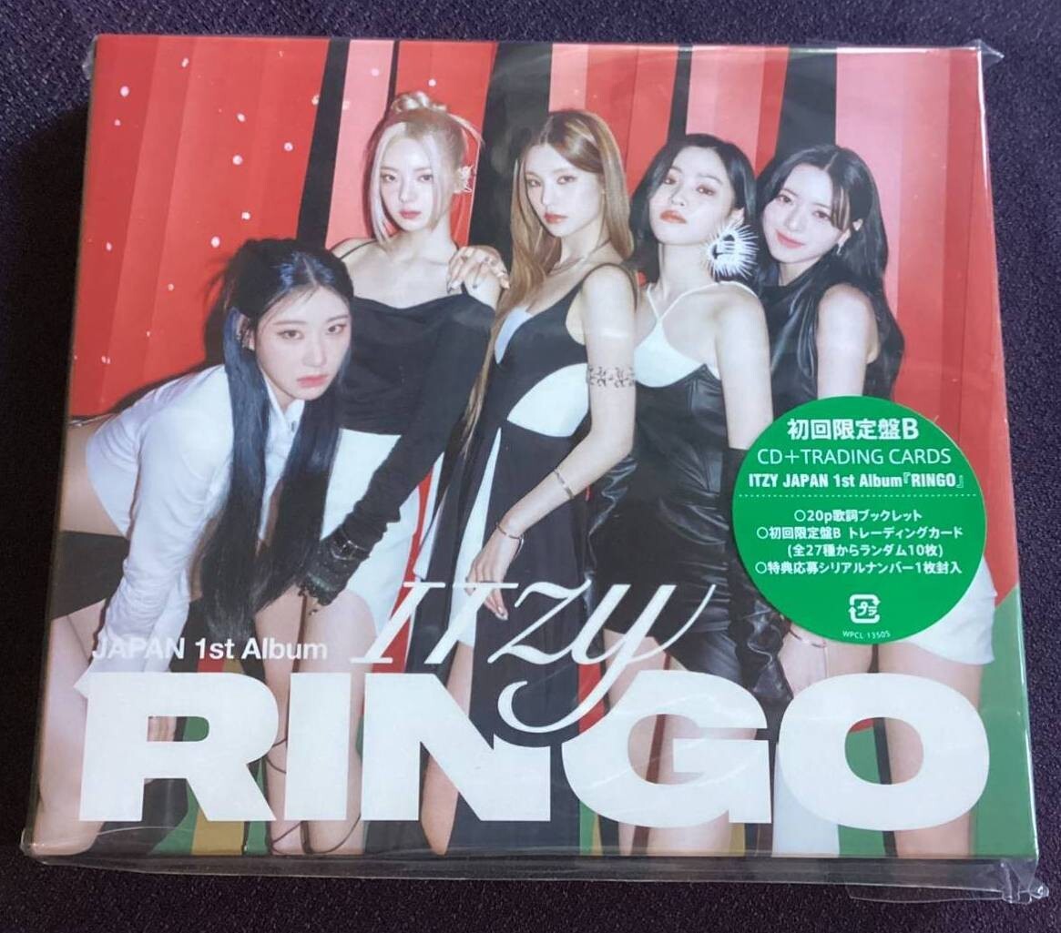 ITZY RINGO アルバム 初回盤 B 封入 トレカ 27種コンプ New ITZY RINGO First Limited Edition Type B CD Booklet