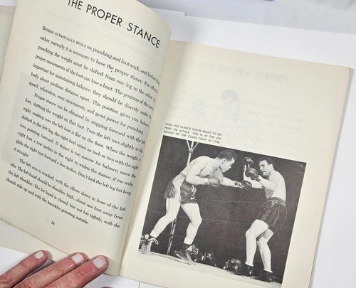 1948 Joe Louis How to Box Book David McKay Company IBHOF The Brown Bomber Boxing - 画像8/21