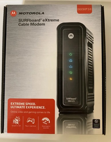 Motorola SURFboard eXtreme SB6121 Cable Modem DOCSIS 3.0