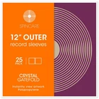 25x 12" Polypropylene Gatefold Outer Vinyl Record Sleeves - For 1-3 12 Inch LPs