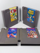 Nintendo NES Puzzle Game Lot - Tetris, Dr. Mario, Yoshi, Yoshi's Cookie Bundle