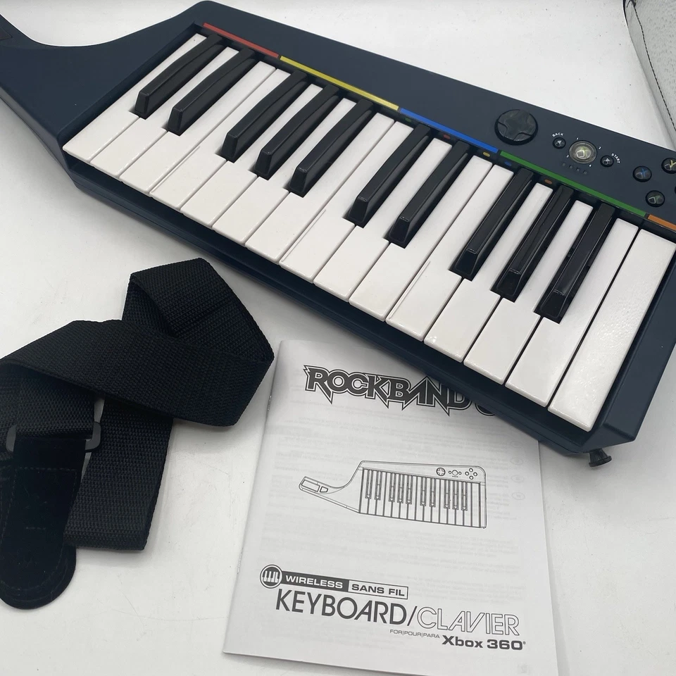 Rockband 3 Harmonix Mad Catz Wireless Keyboard Piano for Microsoft Xbox 360 - Image 4 of 4