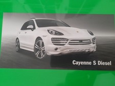 PORSCHE Weiß Bild  Gr. ca. 21 x 10,5 cm