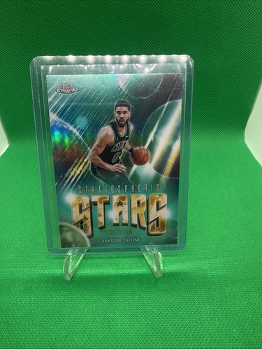 Topps Chrome 2026 Jayson Tatum Stratospheric Stars ST-3 Celtics 012/199