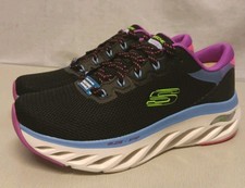 Image of SKECHERS ARCH FIT GLIDE STEP HIGHLIGHTER TRAINERS SIZE 4 EU 37 RRP £89.99
