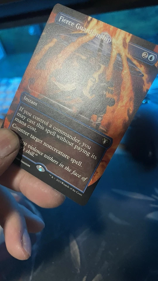 MTG Magic: The Gathering Commander Masters - Fierce Guardianship 0694 (damaged) - Image 2 of 2